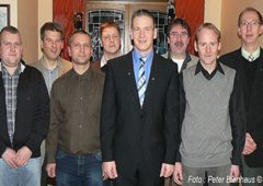 - Jahreshauptversammlung 2011 - v.l Björn Riedesel, Andreas Schäfer,Silvio Bartel,Michael Kohoutek,Holger Paulus,Michael Kollek,Jens Hecker-Michel,Thorsten Förster